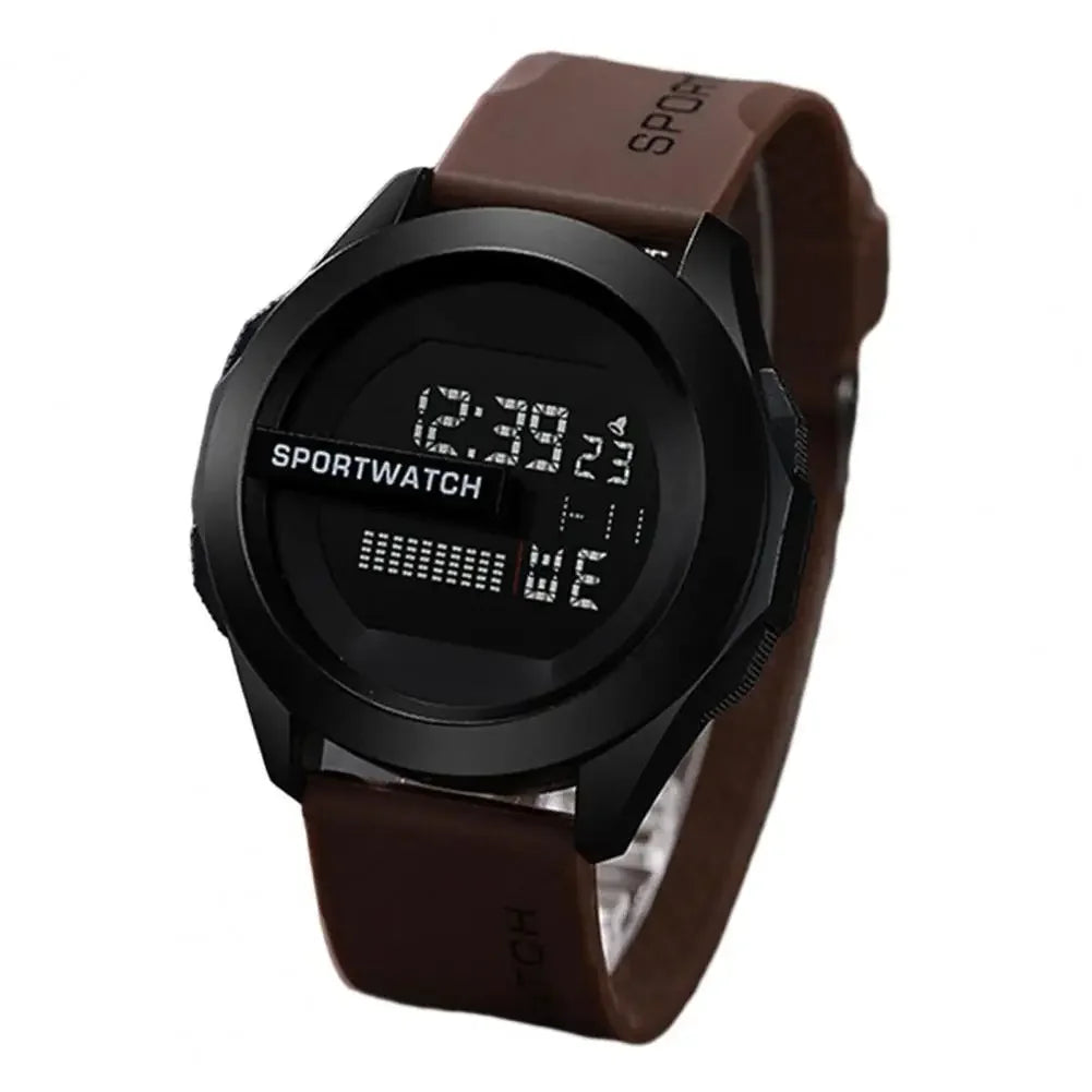 TitanX Pulse – Reloj Deportivo Digital LED Multifunción para Hombre