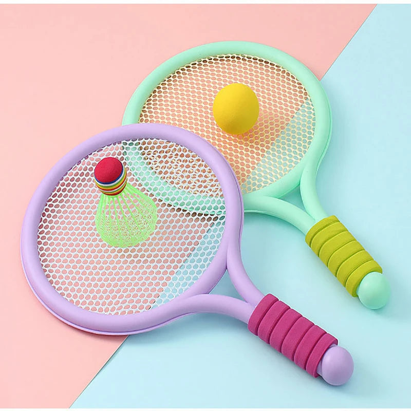 🏸 Set de Raquetas Infantiles de Bádminton y Tenis para Niños 🎾