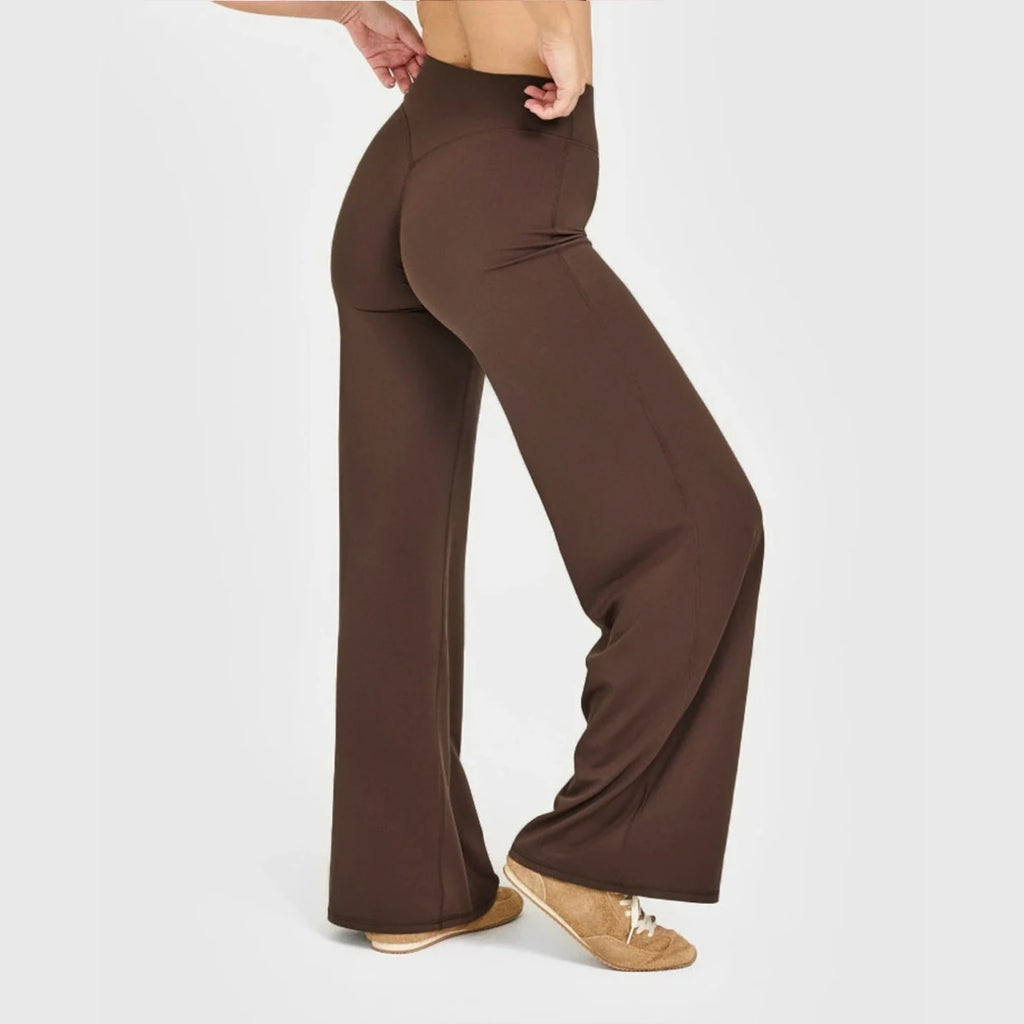 Leggings Acampanados de Cintura Alta