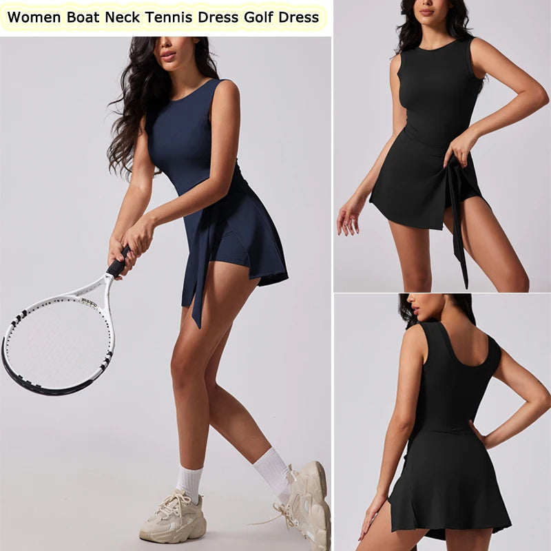 Vestido Deportivo con Short Integrado