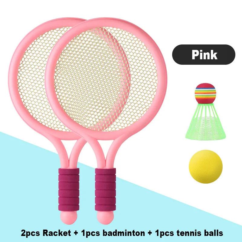 🏸 Set de Raquetas Infantiles de Bádminton y Tenis para Niños 🎾