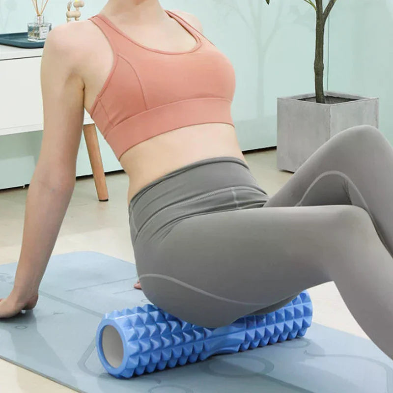 Rodillo de Yoga y Pilates de Espuma EVA de Alta Densidad