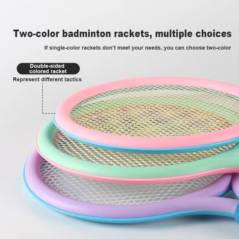 🏸 Set de Raquetas Infantiles de Bádminton y Tenis para Niños 🎾