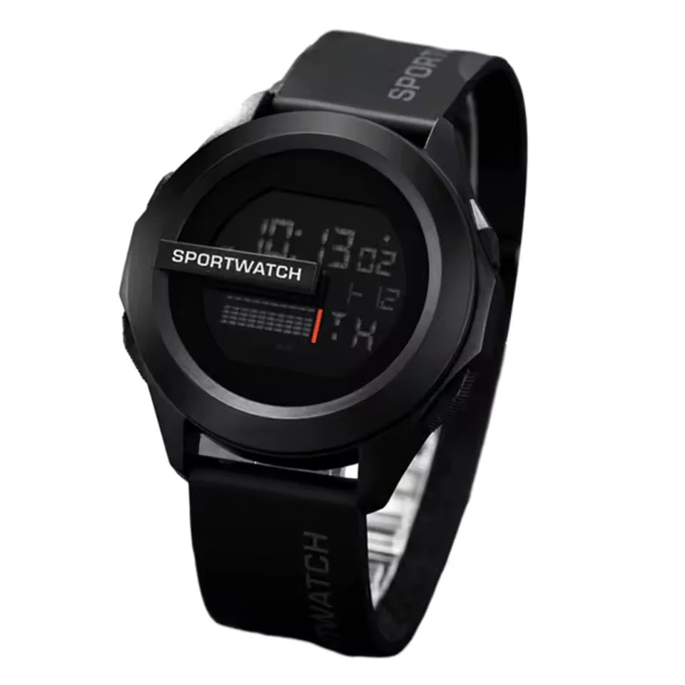 TitanX Pulse – Reloj Deportivo Digital LED Multifunción para Hombre