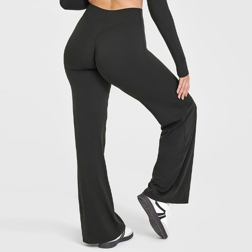 Leggings Acampanados de Cintura Alta