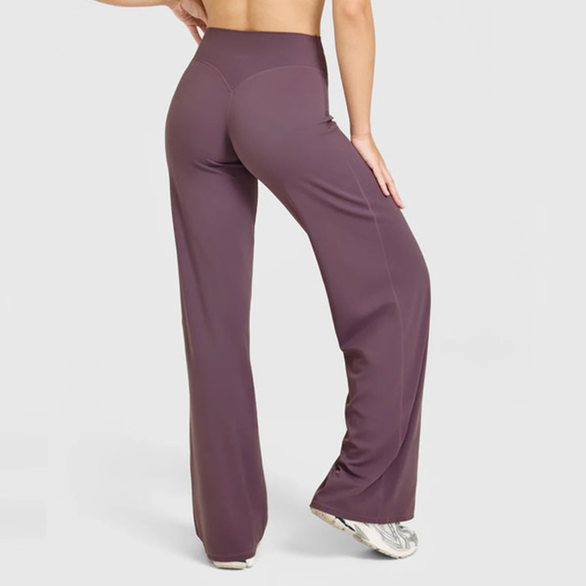 Leggings Acampanados de Cintura Alta