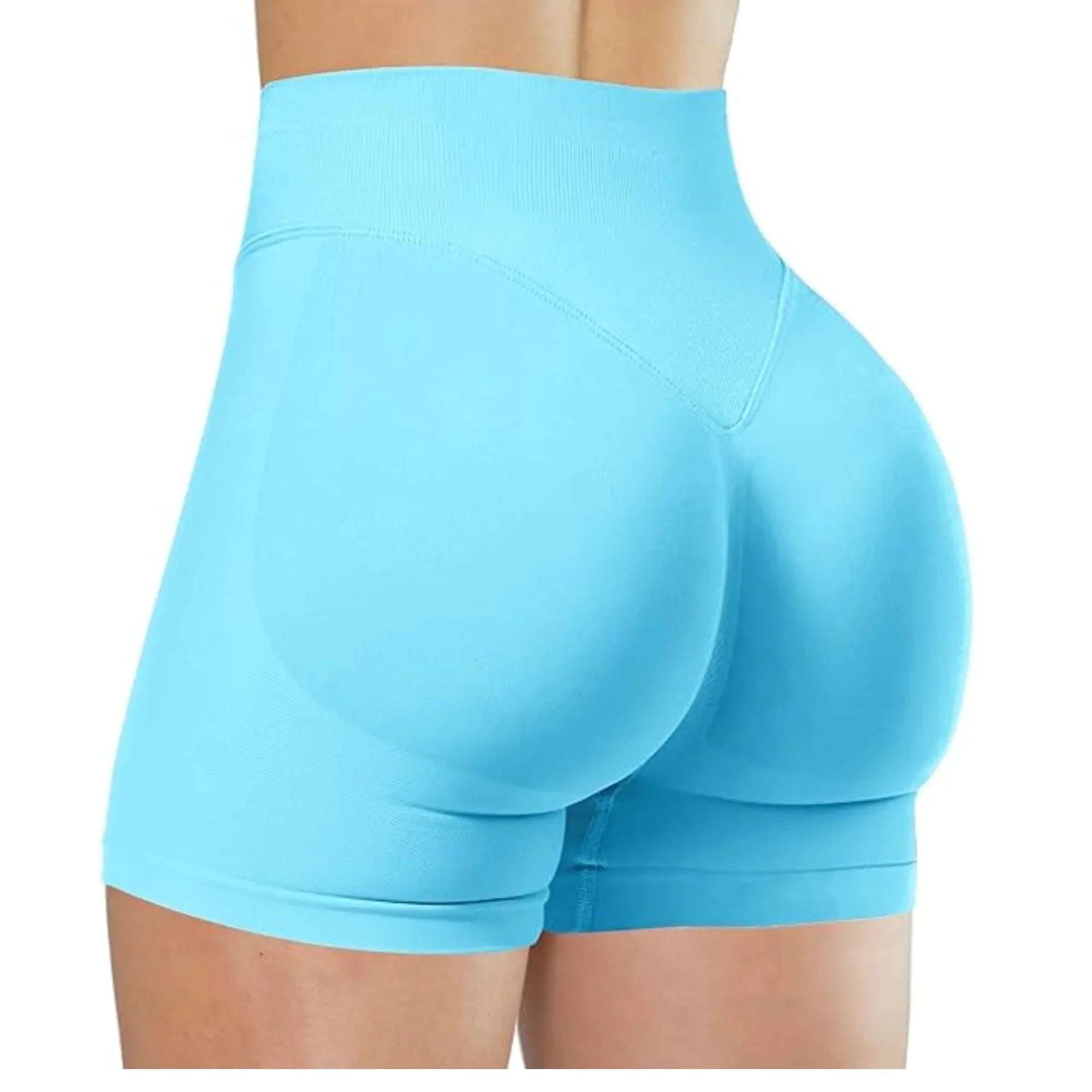 SummerSculpt Elite – Shorts de Yoga de Cintura Alta