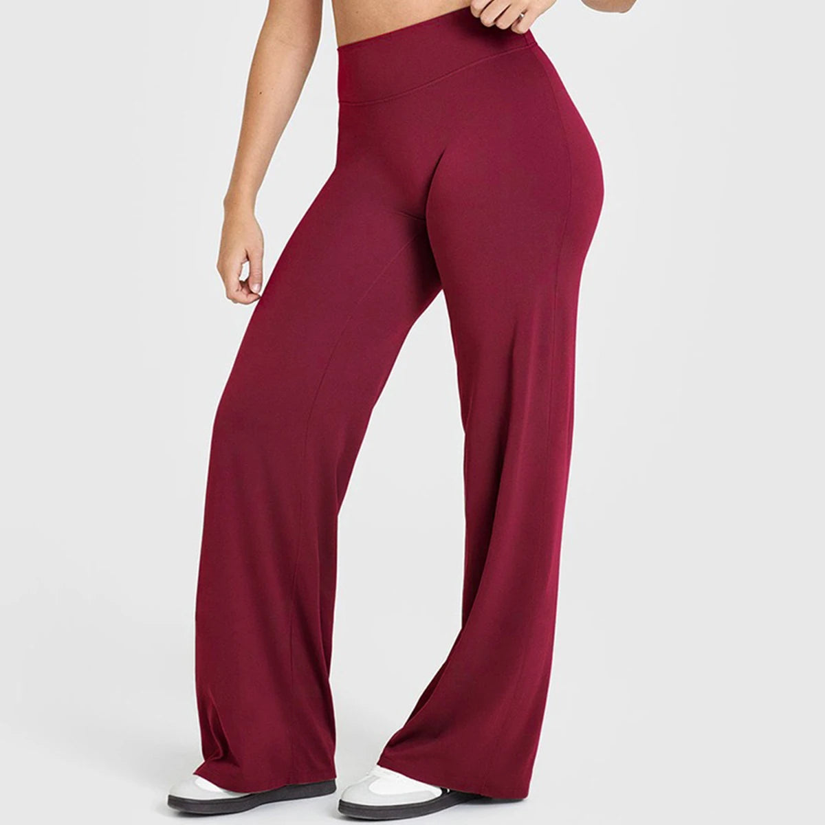 Leggings Acampanados de Cintura Alta