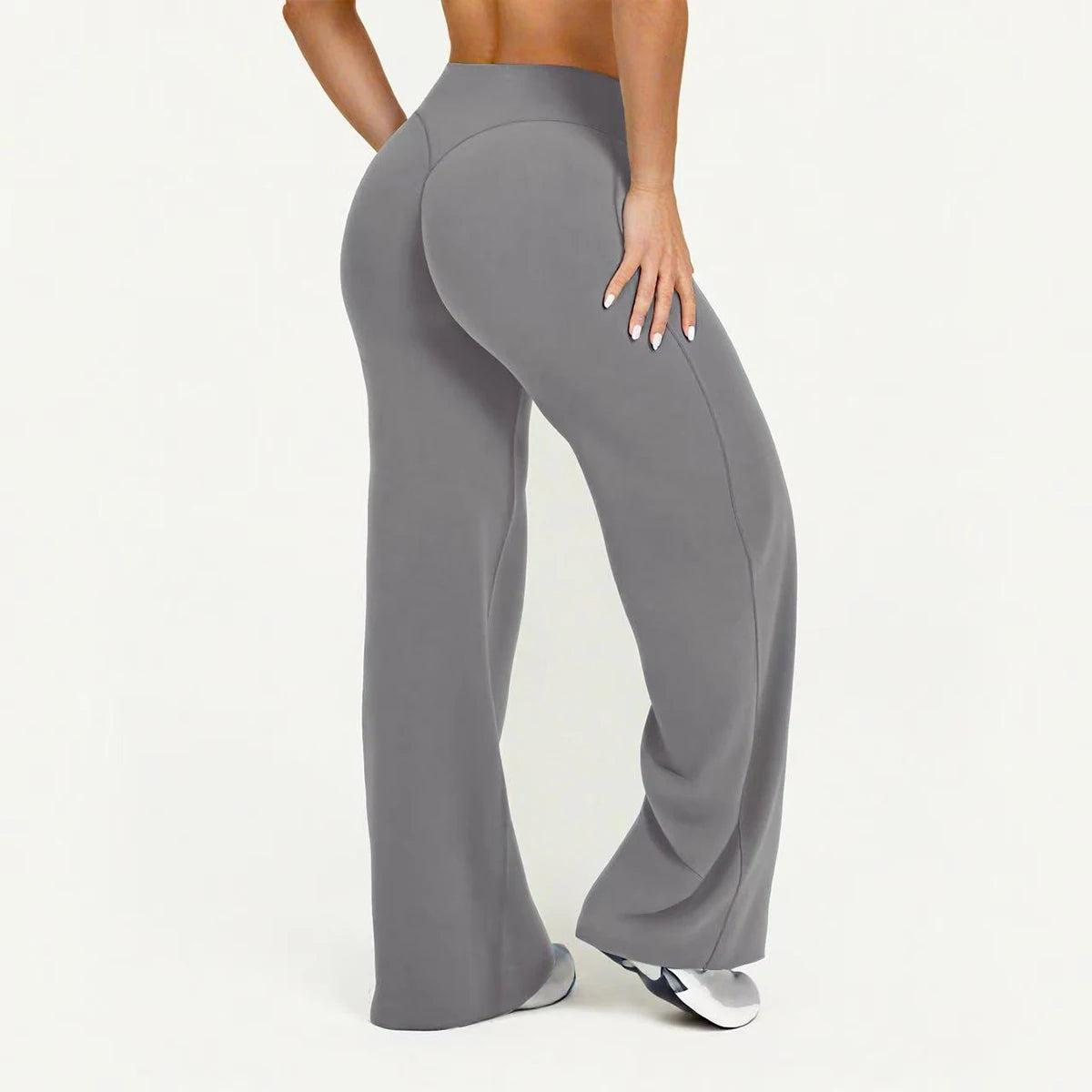 Leggings Acampanados de Cintura Alta