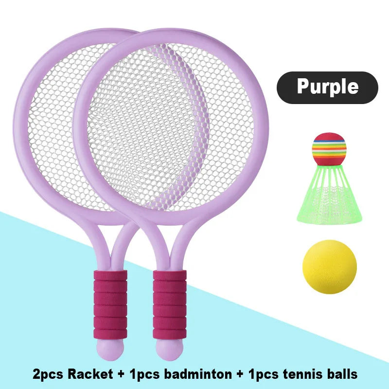 🏸 Set de Raquetas Infantiles de Bádminton y Tenis para Niños 🎾