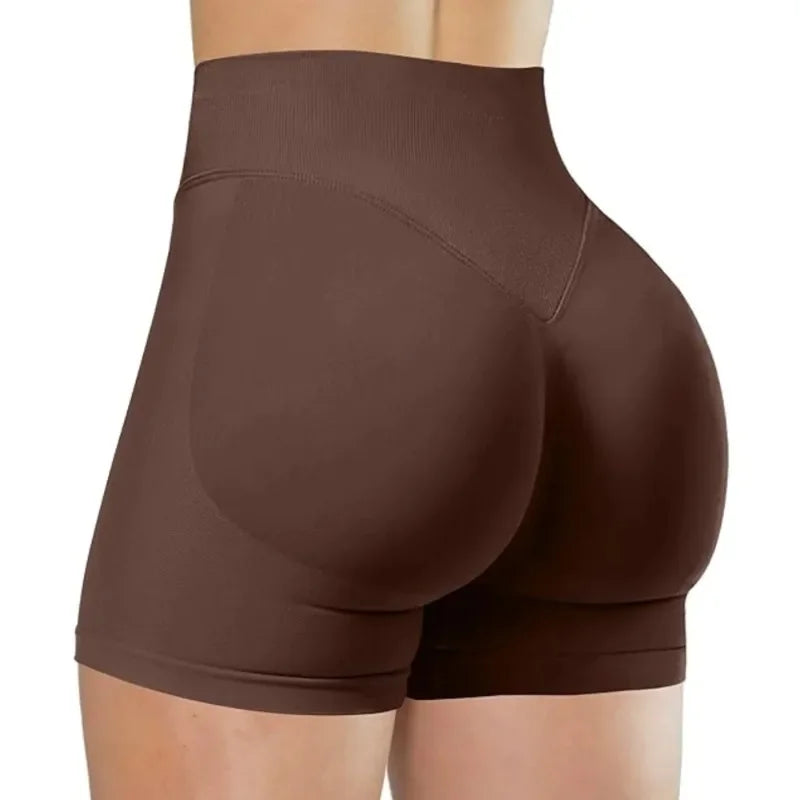 SummerSculpt Elite – Shorts de Yoga de Cintura Alta