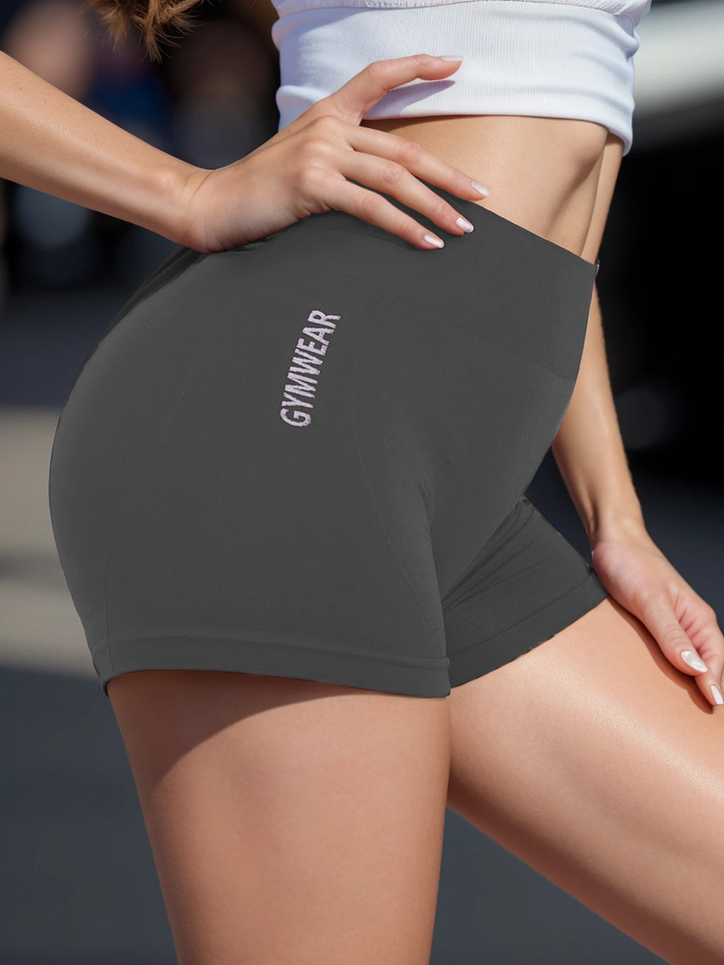 SculptFit Pro – Shorts Deportivos de Cintura Alta