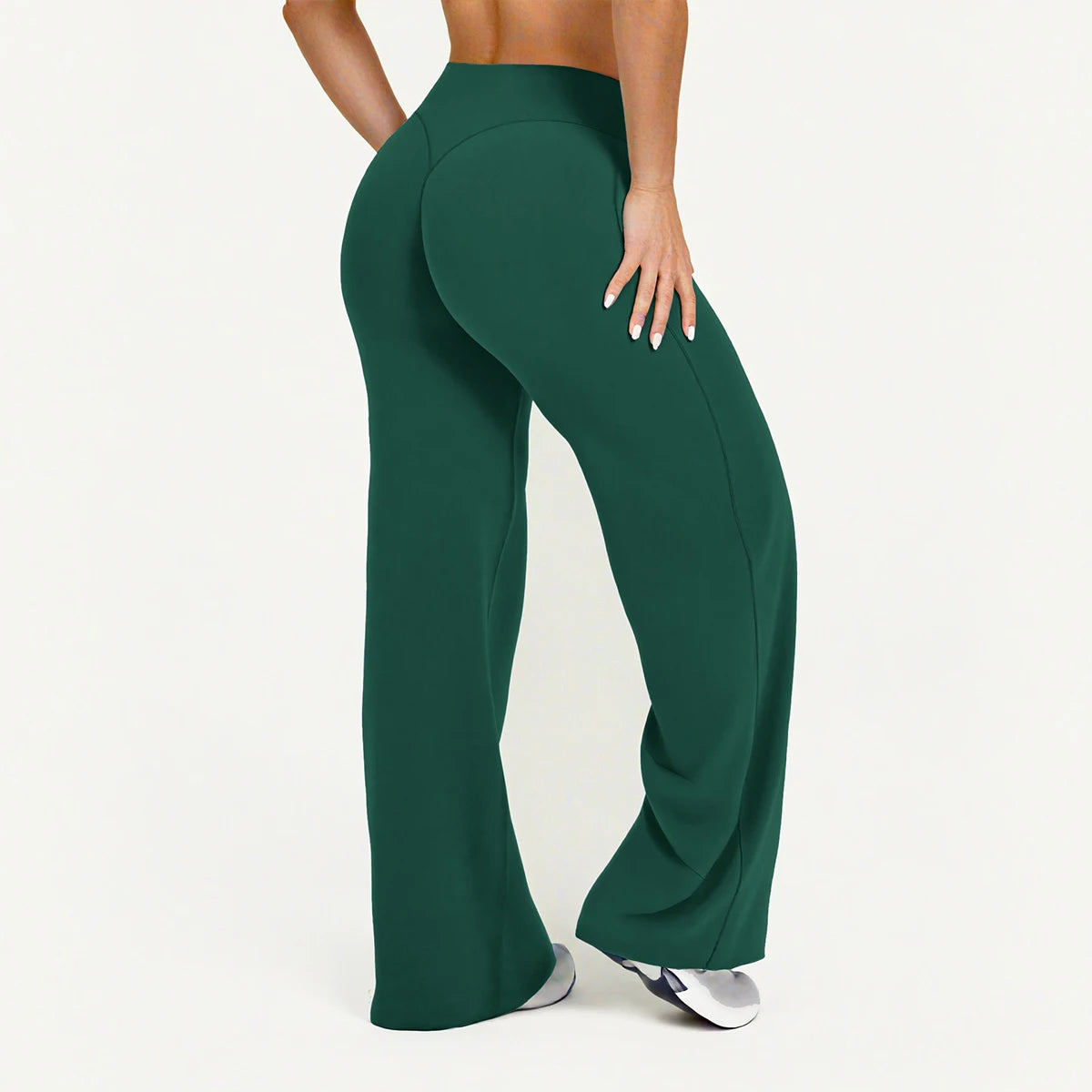 Leggings Acampanados de Cintura Alta