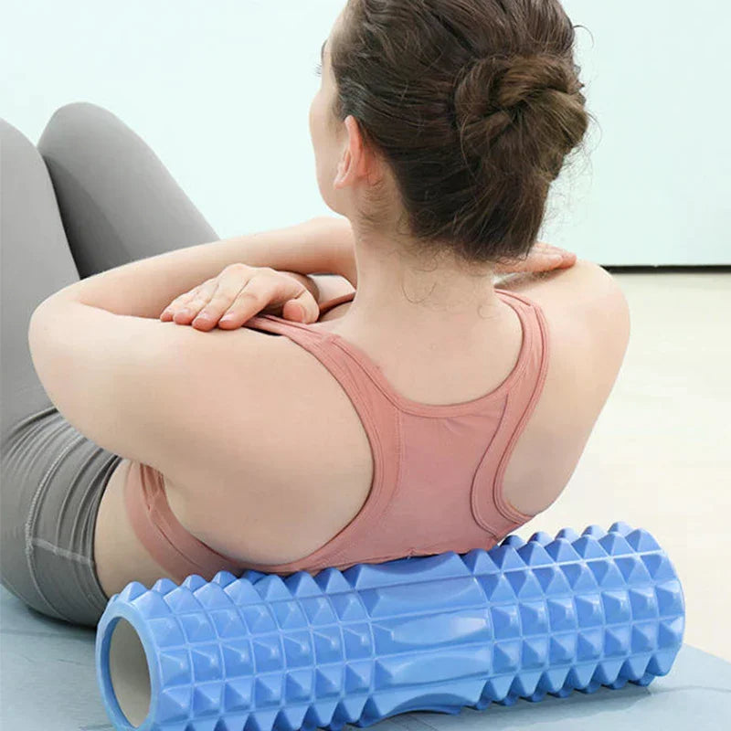 Rodillo de Yoga y Pilates de Espuma EVA de Alta Densidad
