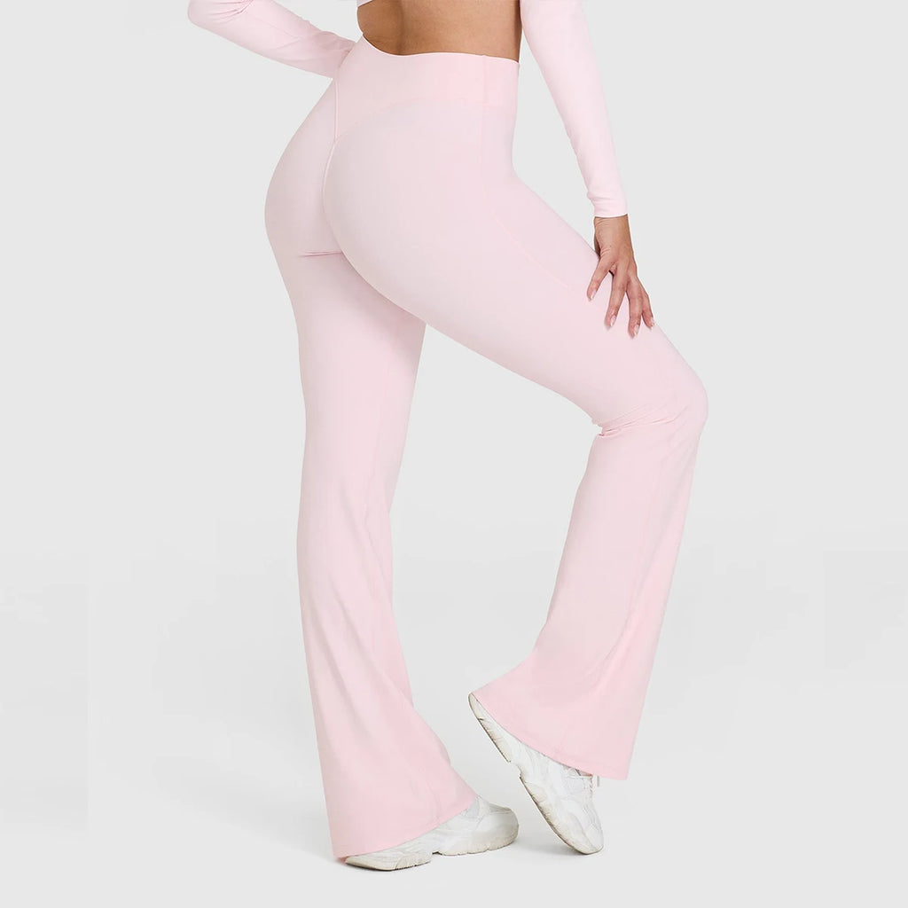 Leggings Acampanados de Cintura Alta