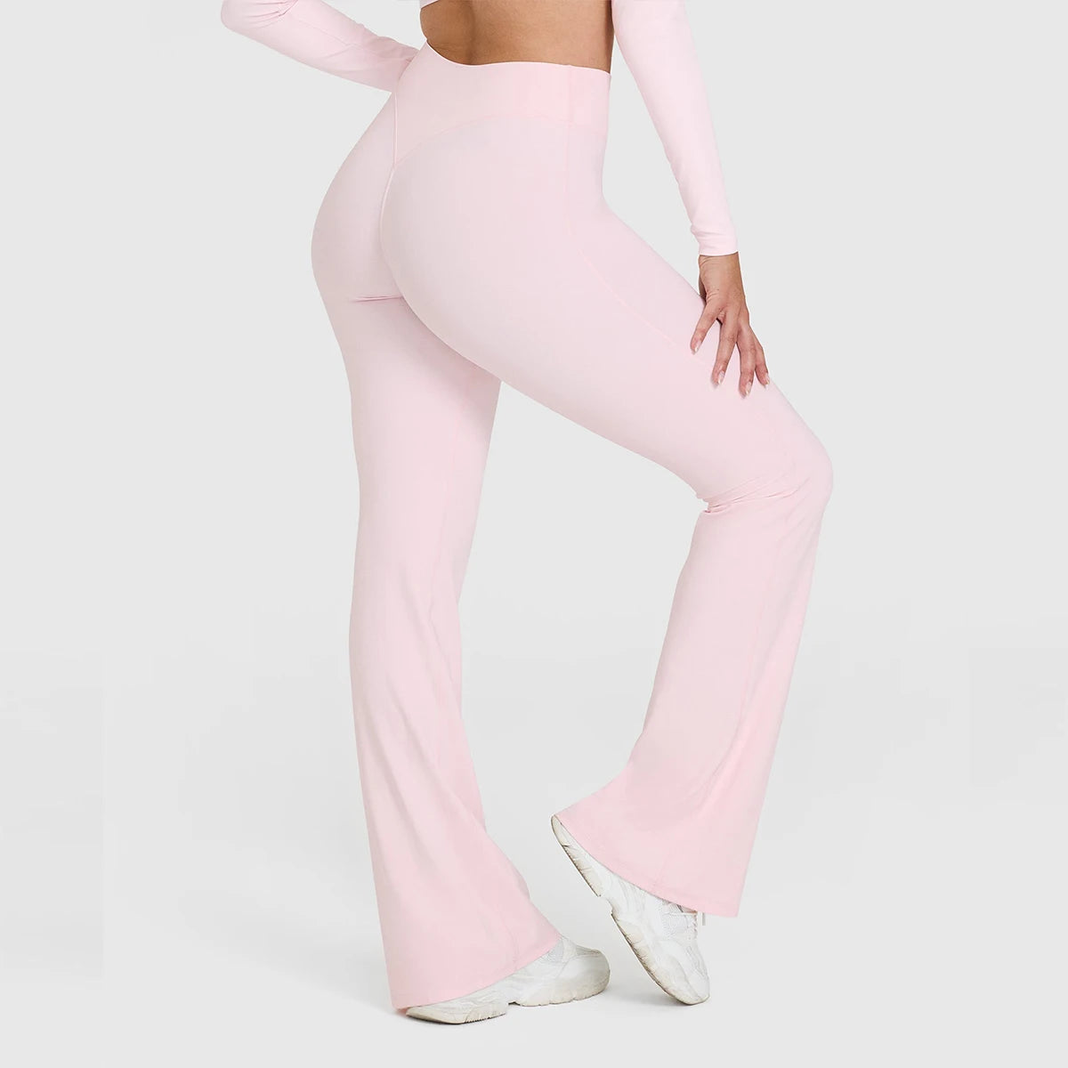 Leggings Acampanados de Cintura Alta