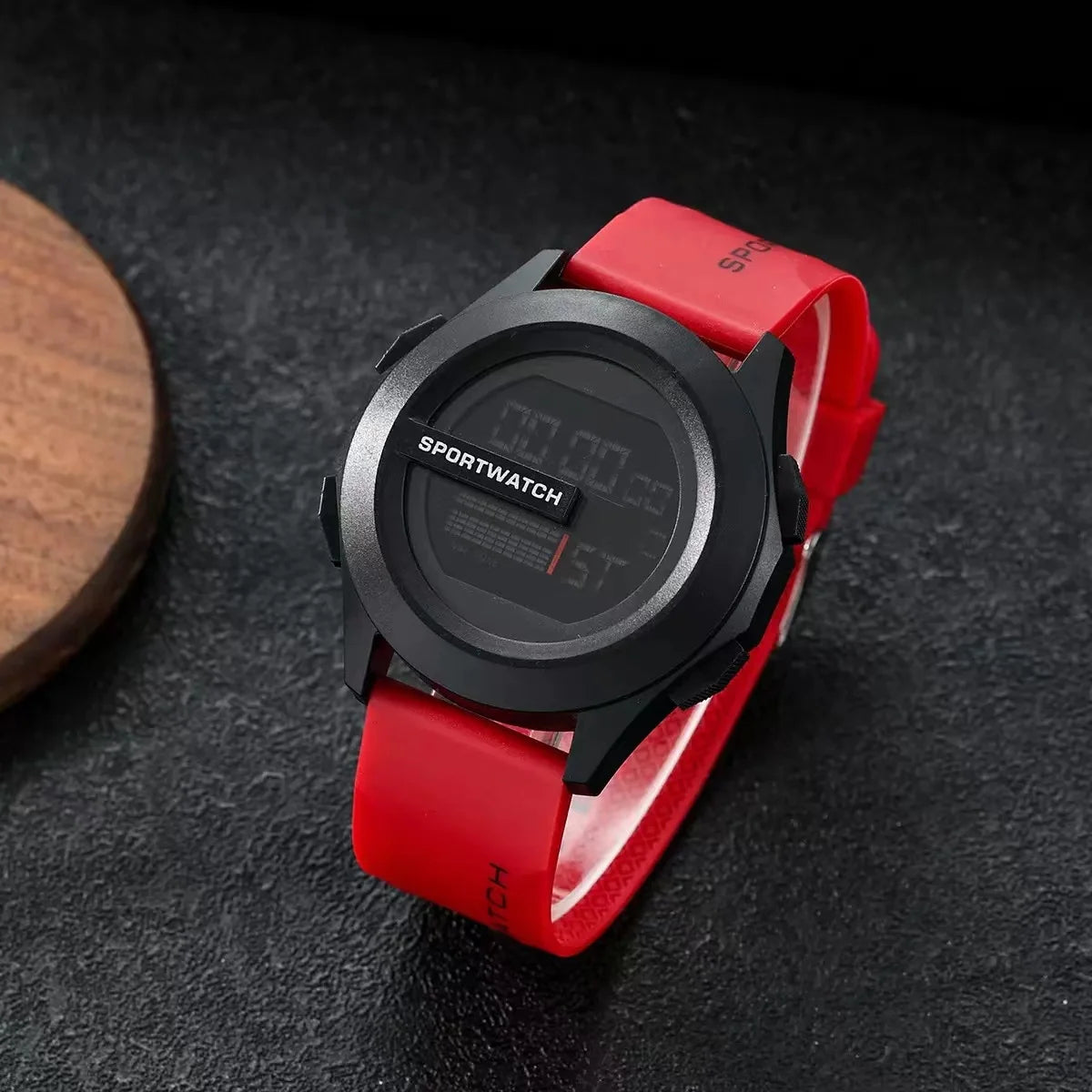 TitanX Pulse – Reloj Deportivo Digital LED Multifunción para Hombre