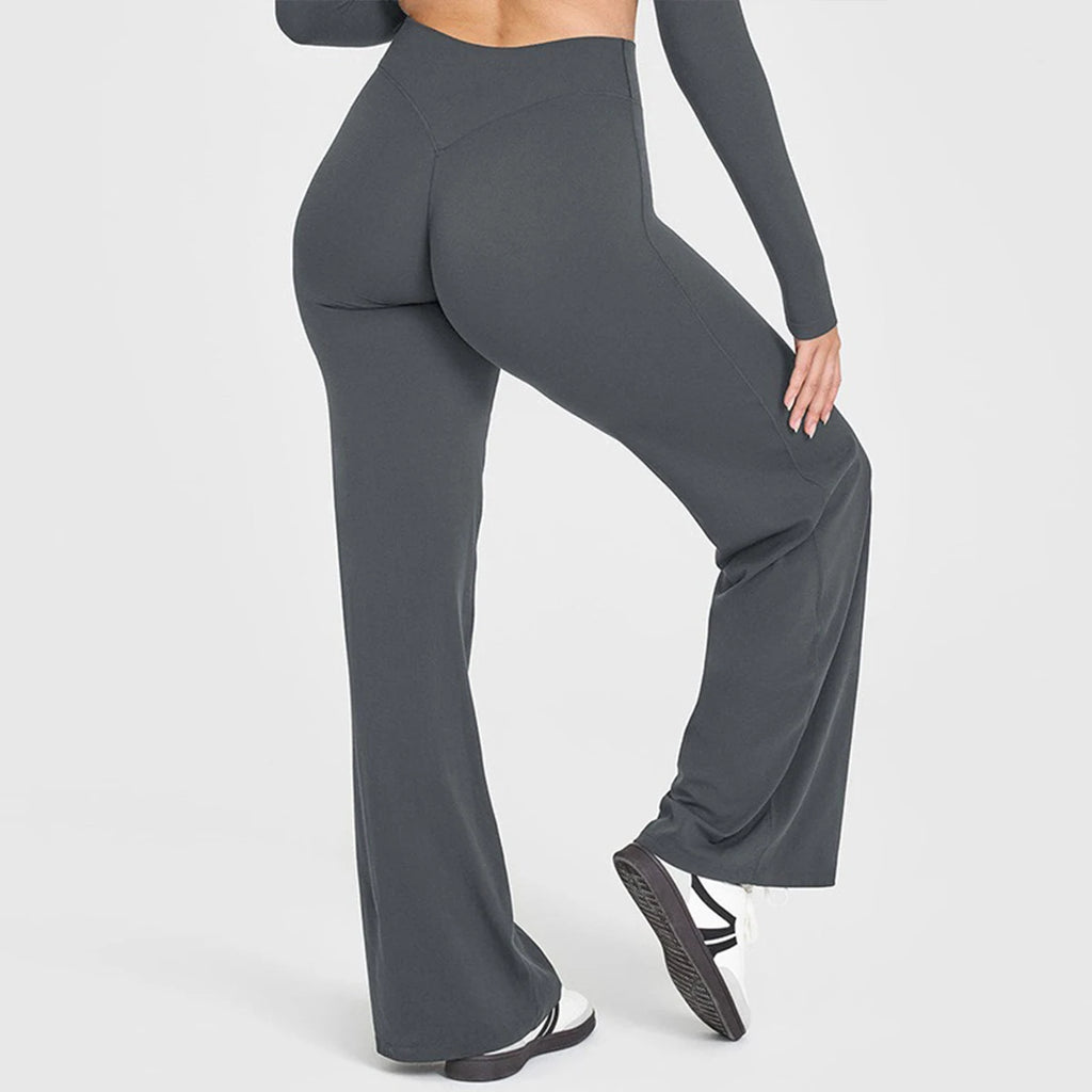 Leggings Acampanados de Cintura Alta