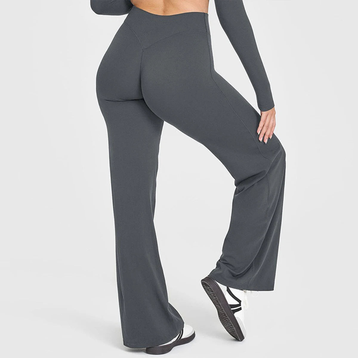 Leggings Acampanados de Cintura Alta
