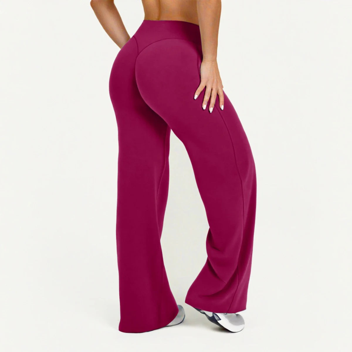 Leggings Acampanados de Cintura Alta